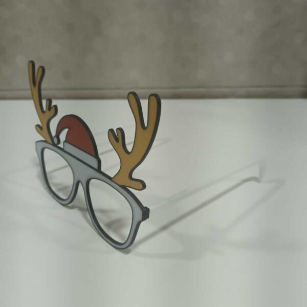 Gafas para Navidad Reno, Papá Noel - Imagen 4